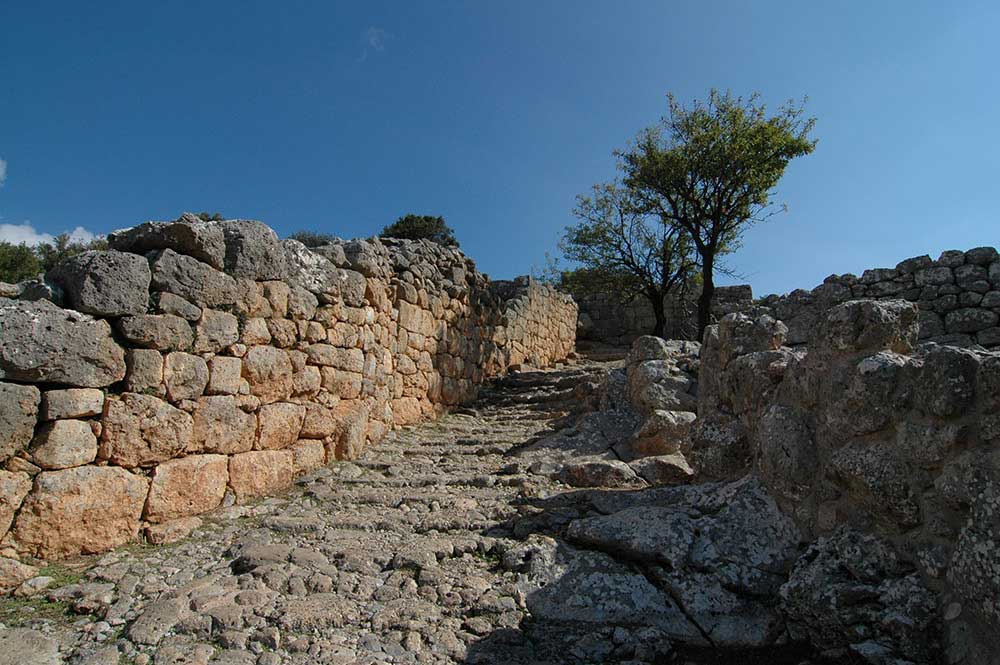 Wunderschne Dorische Ruinensttte Auf Kreta Bilder